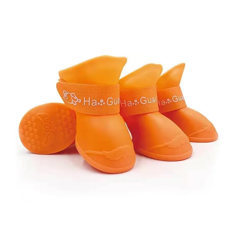 4Pc/Set Pet Dog Rain Shoes