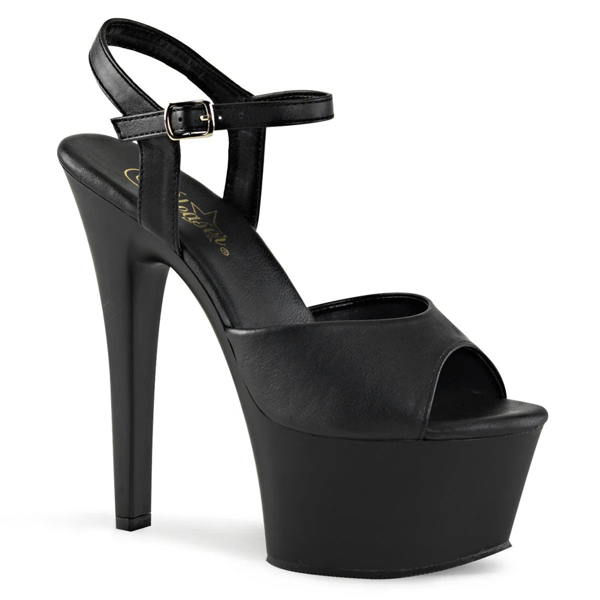 6 Inch Heel ASPIRE-609 Black Matte