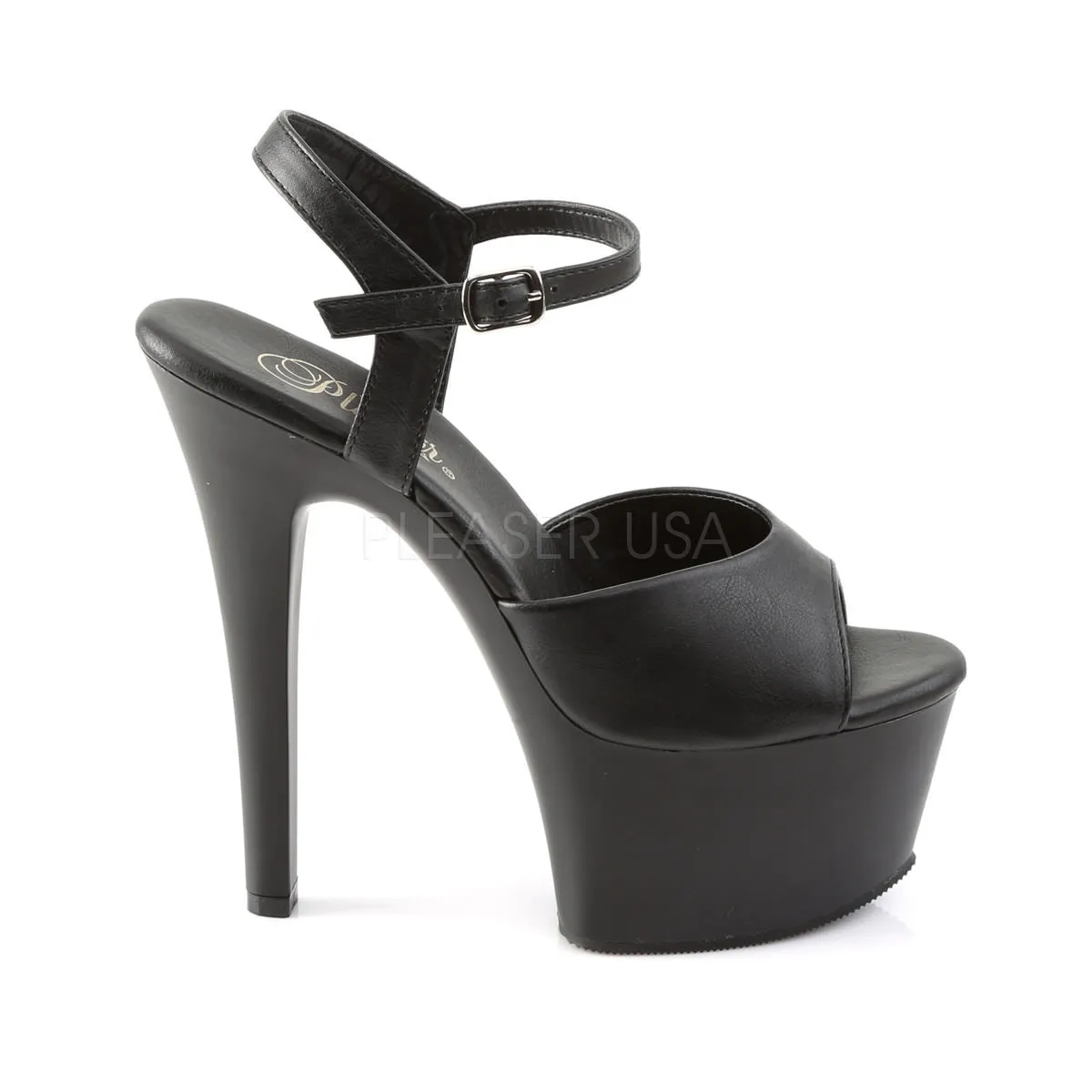 6 Inch Heel ASPIRE-609 Black Matte