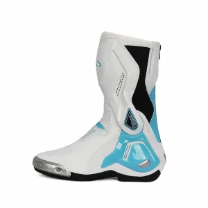 Allgoal Sky Blue Motorcycle Riding Boots