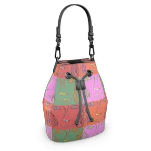 Bucket Bag - "Woman Goes Pop!"