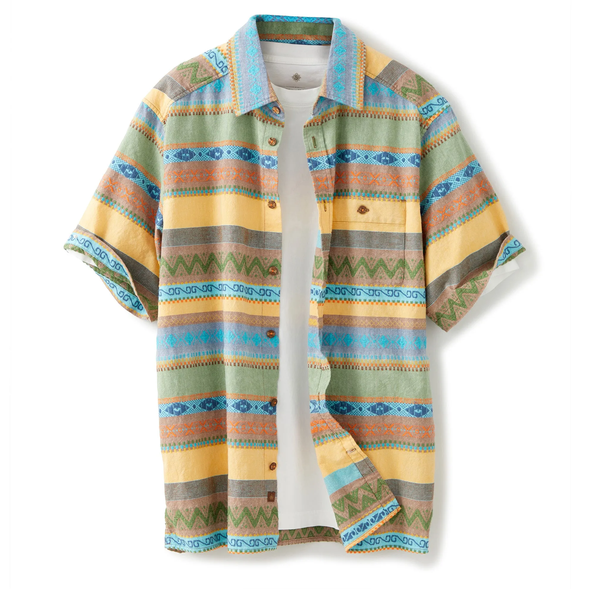 Bushwalker Dobby Stripe Shirt