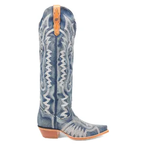 Denim Darlin Snip Toe Cowboy Boots