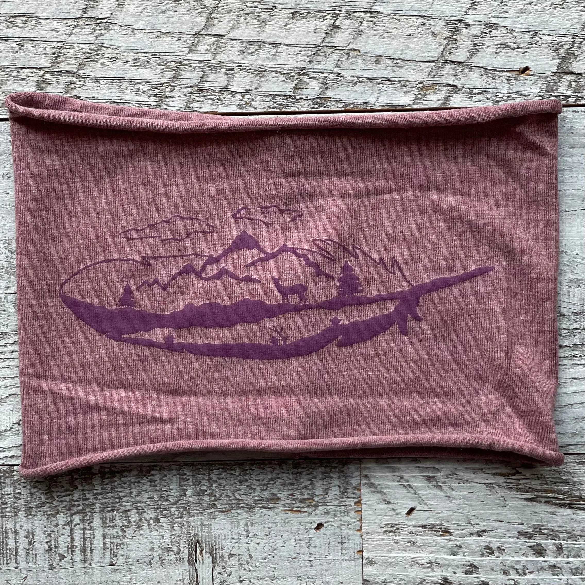 Feather Mountain Headband - Light Purple