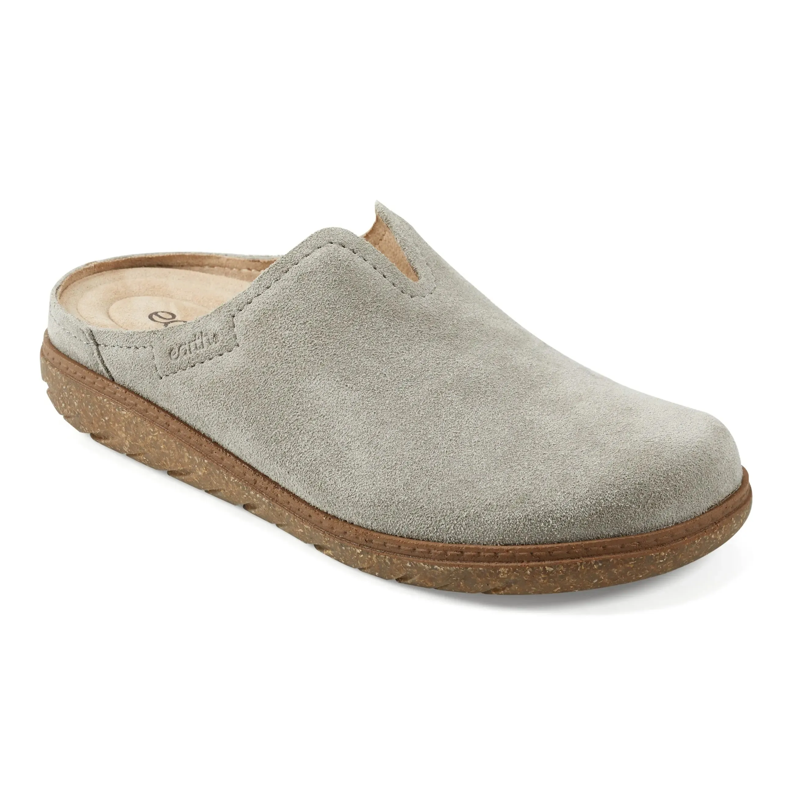 Flan Round Toe Casual Slip-on Flat Mules