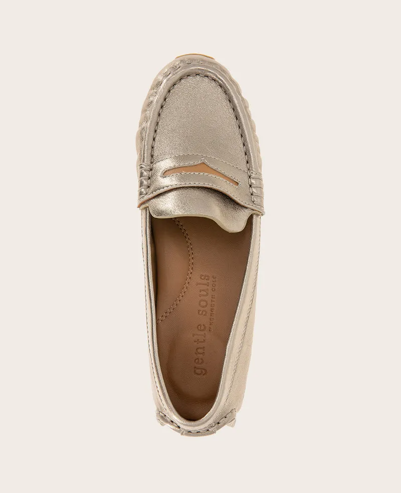 GENTLE SOULS - Madison Leather Tailored Flat