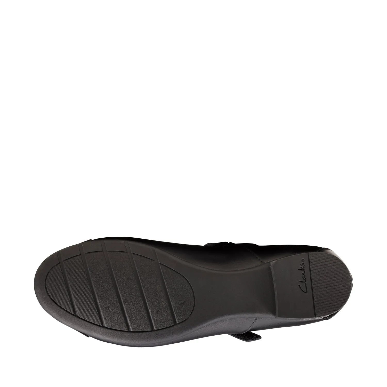 Girls - Scala Gem Youth Black Leather