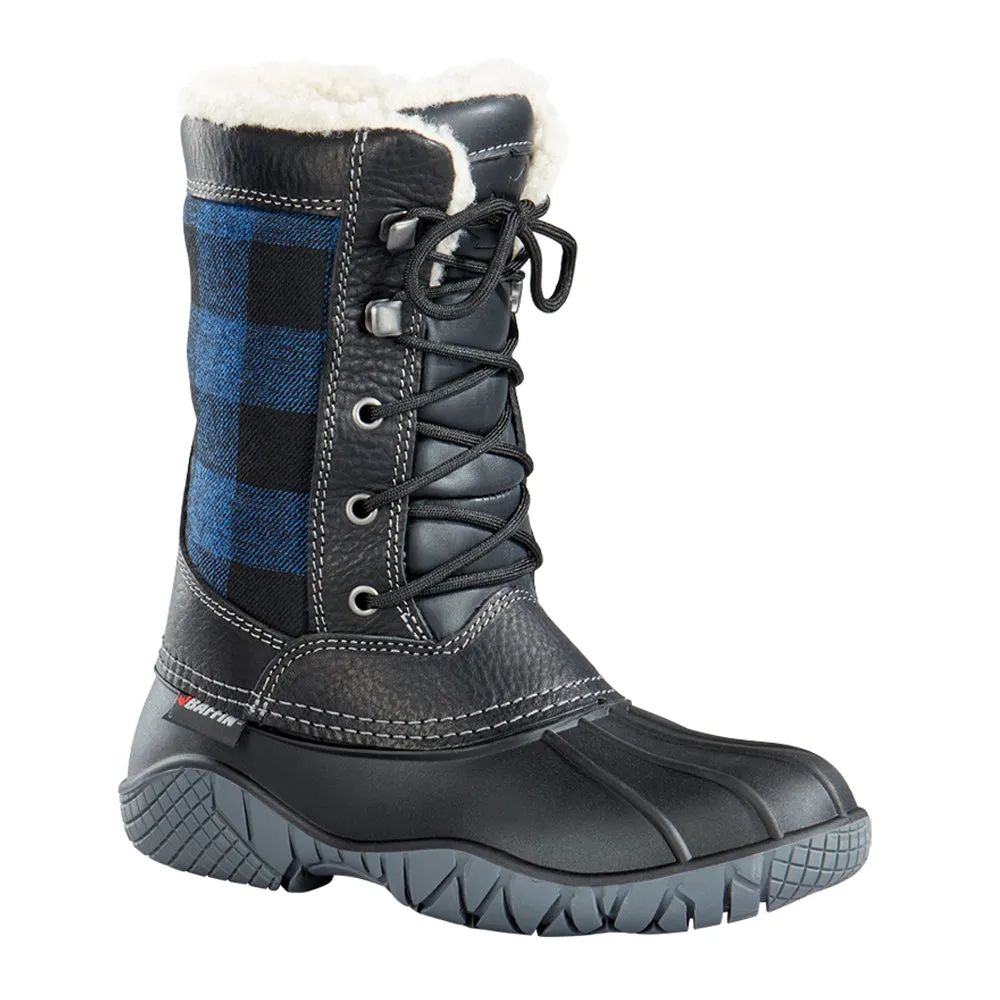 Jasper Plaid Lace Up Duck Boots