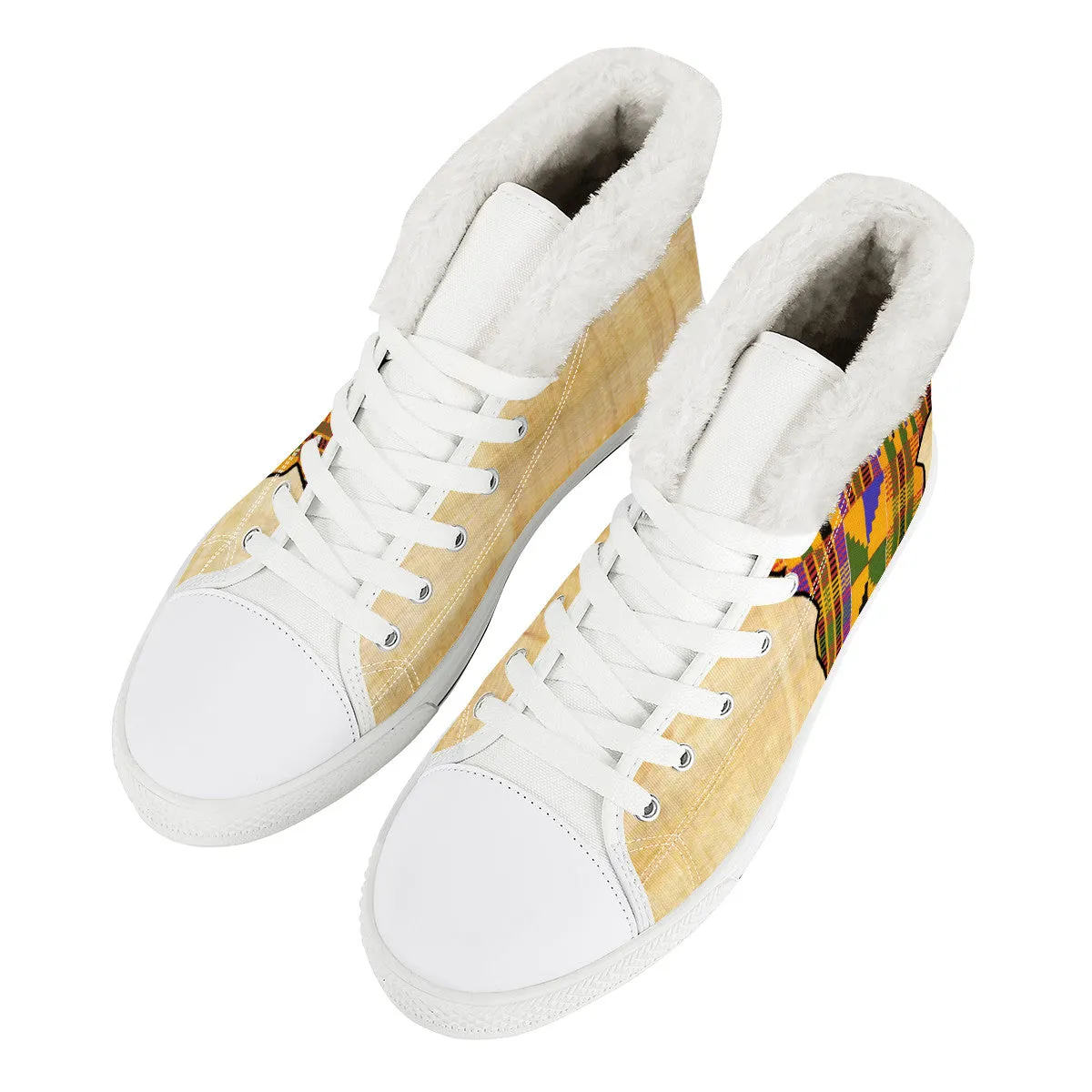 KENTE NIL VALLEY Winter Canvas Shoes