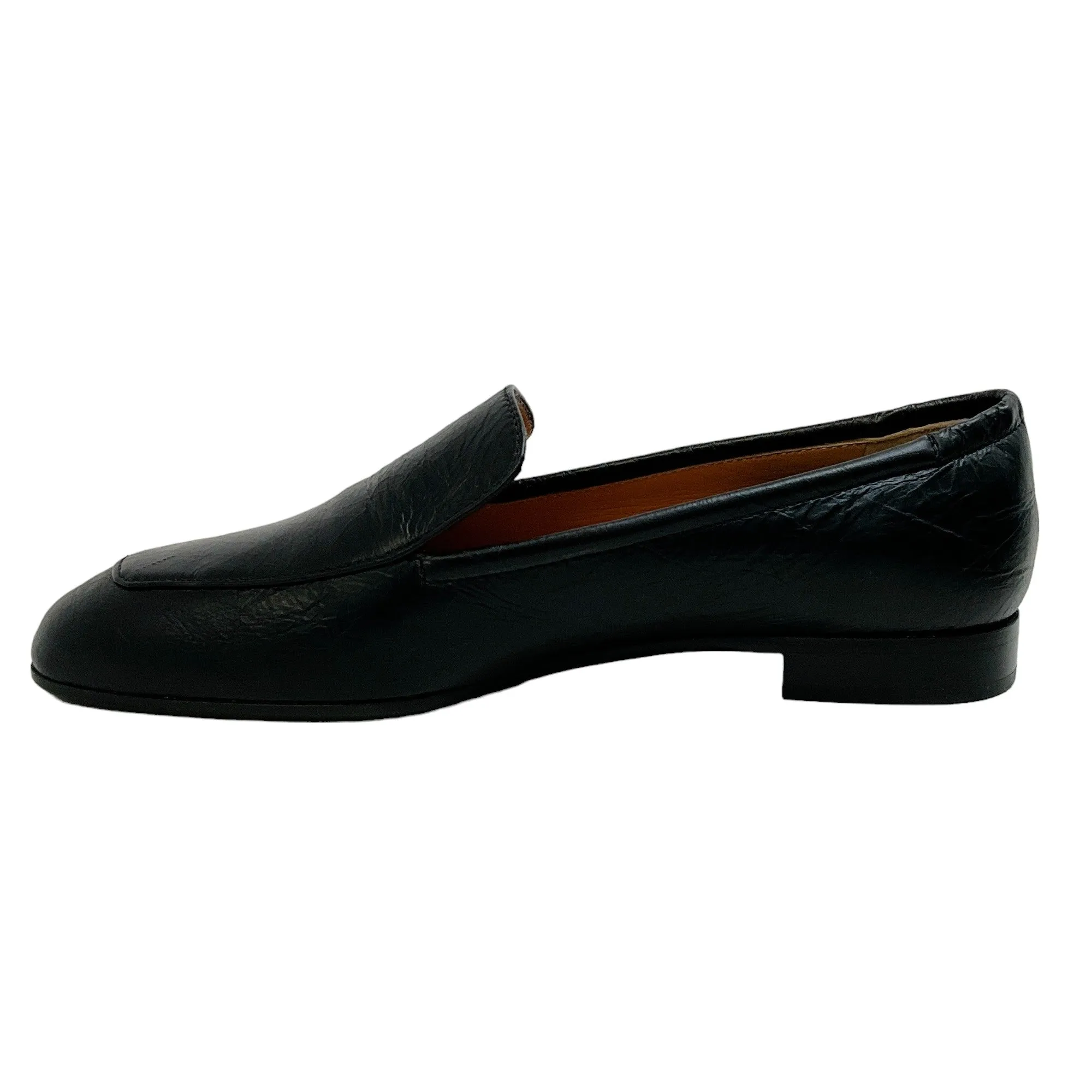 Laurence Dacade Black Leather Angie Loafers