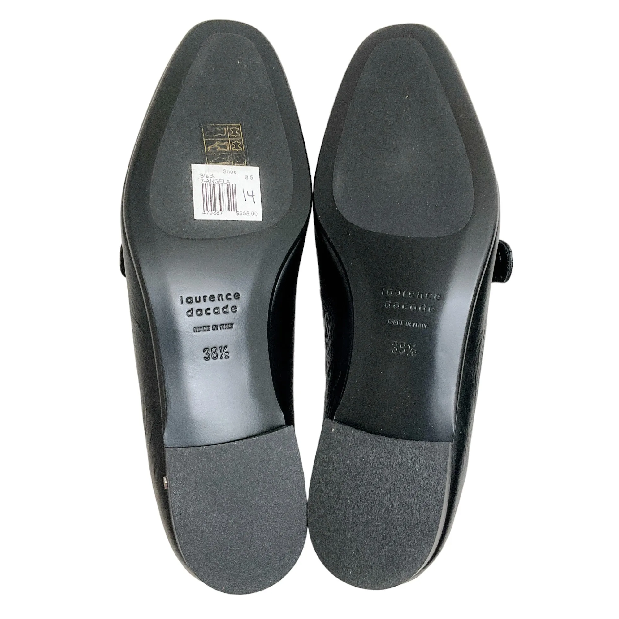 Laurence Dacade Black Leather Angie Loafers