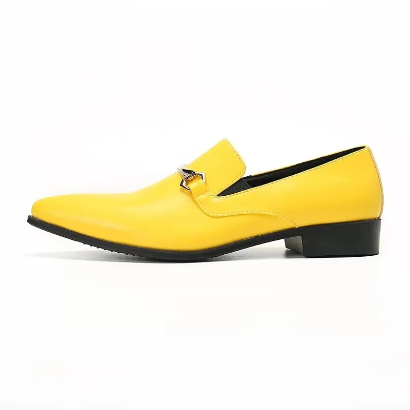 LuxePoint Genuine Leather Slip-on Loafers