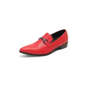 LuxePoint Genuine Leather Slip-on Loafers