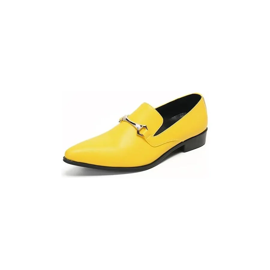 LuxePoint Genuine Leather Slip-on Loafers