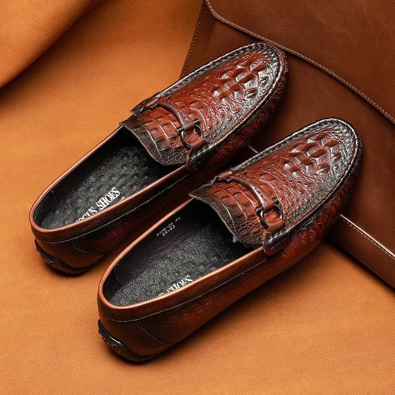 Luxury CrocTex Waterproof Slip-on Loafers