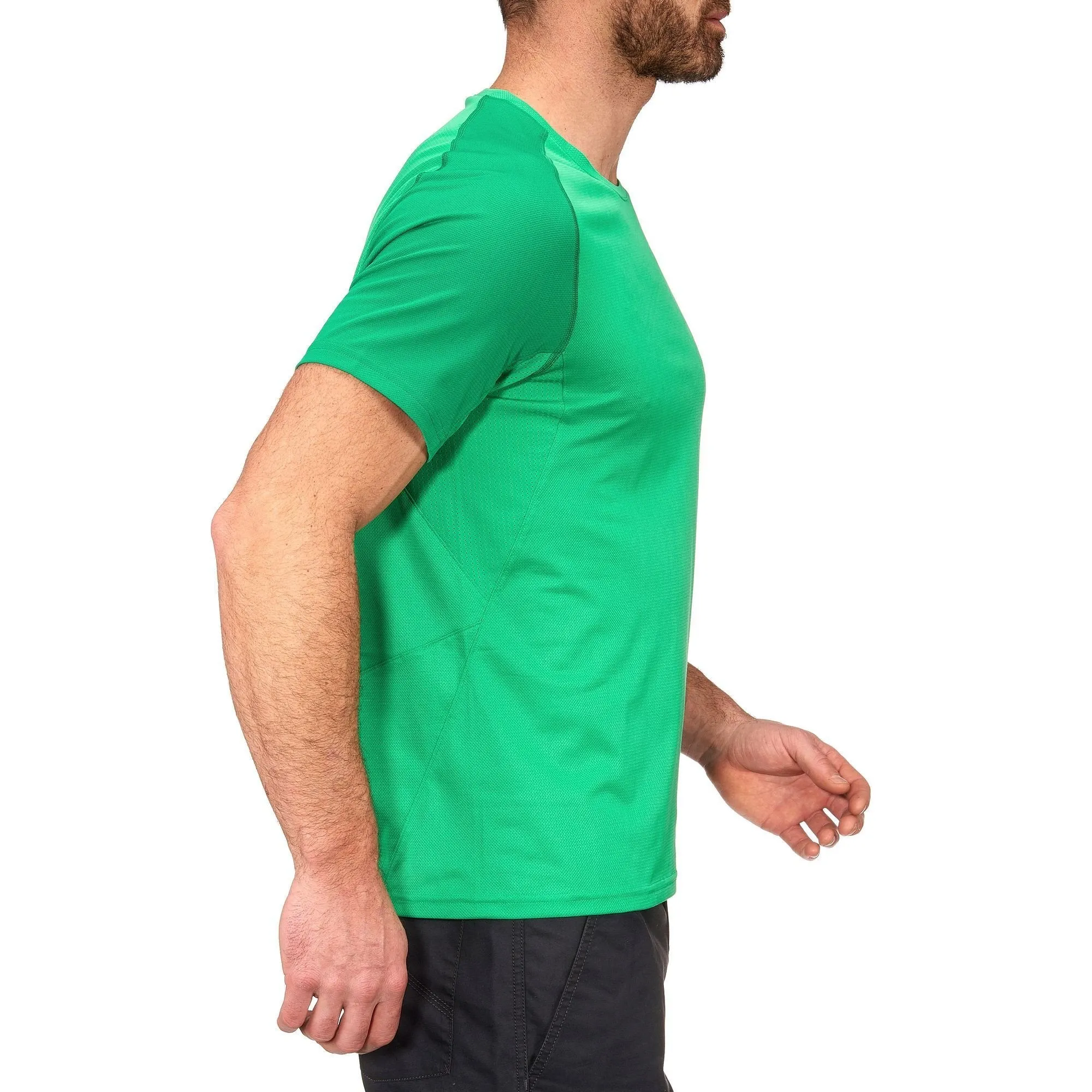 Men's Hiking T-shirt Short Sleeved TechFRESH 100