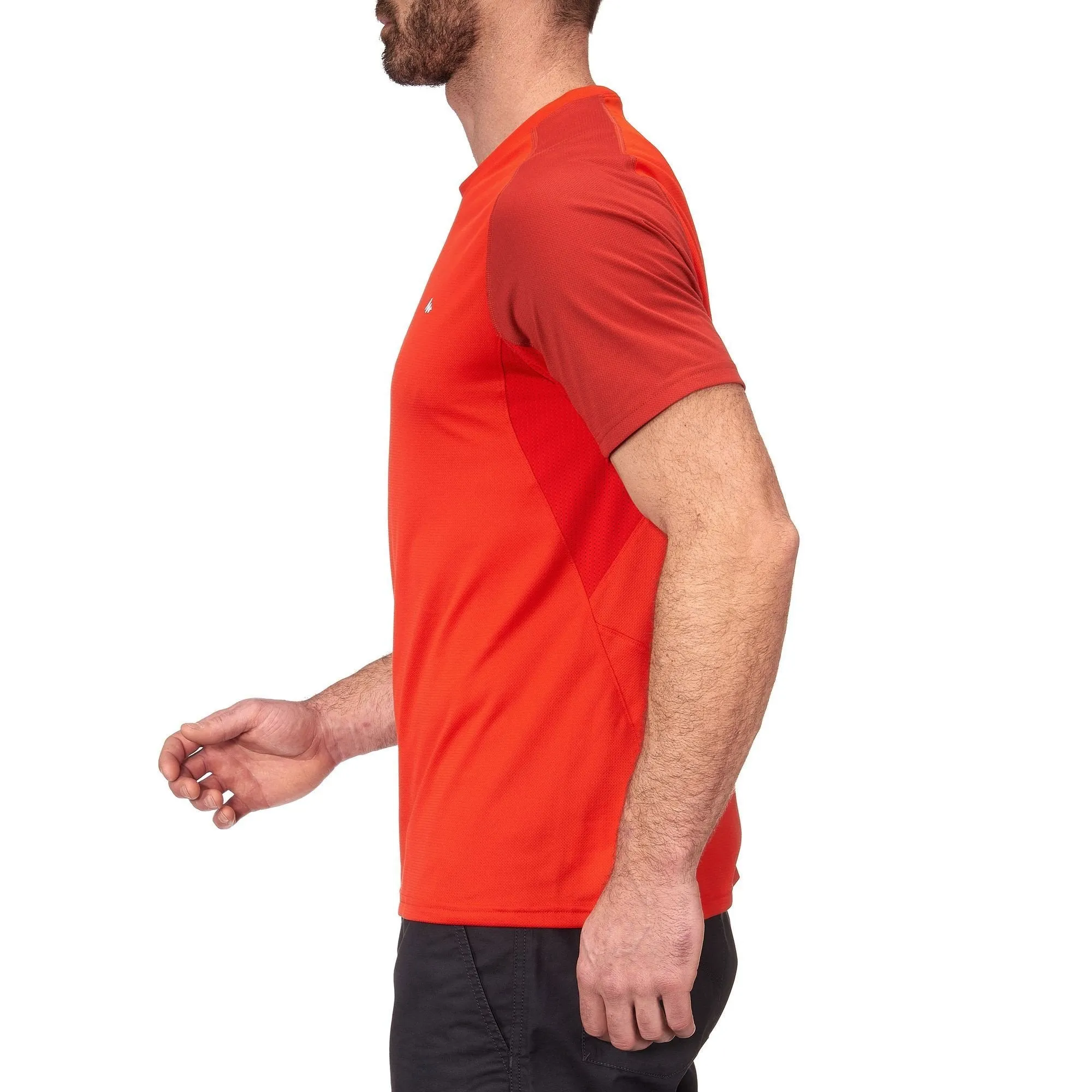 Men's Hiking T-shirt Short Sleeved TechFRESH 100