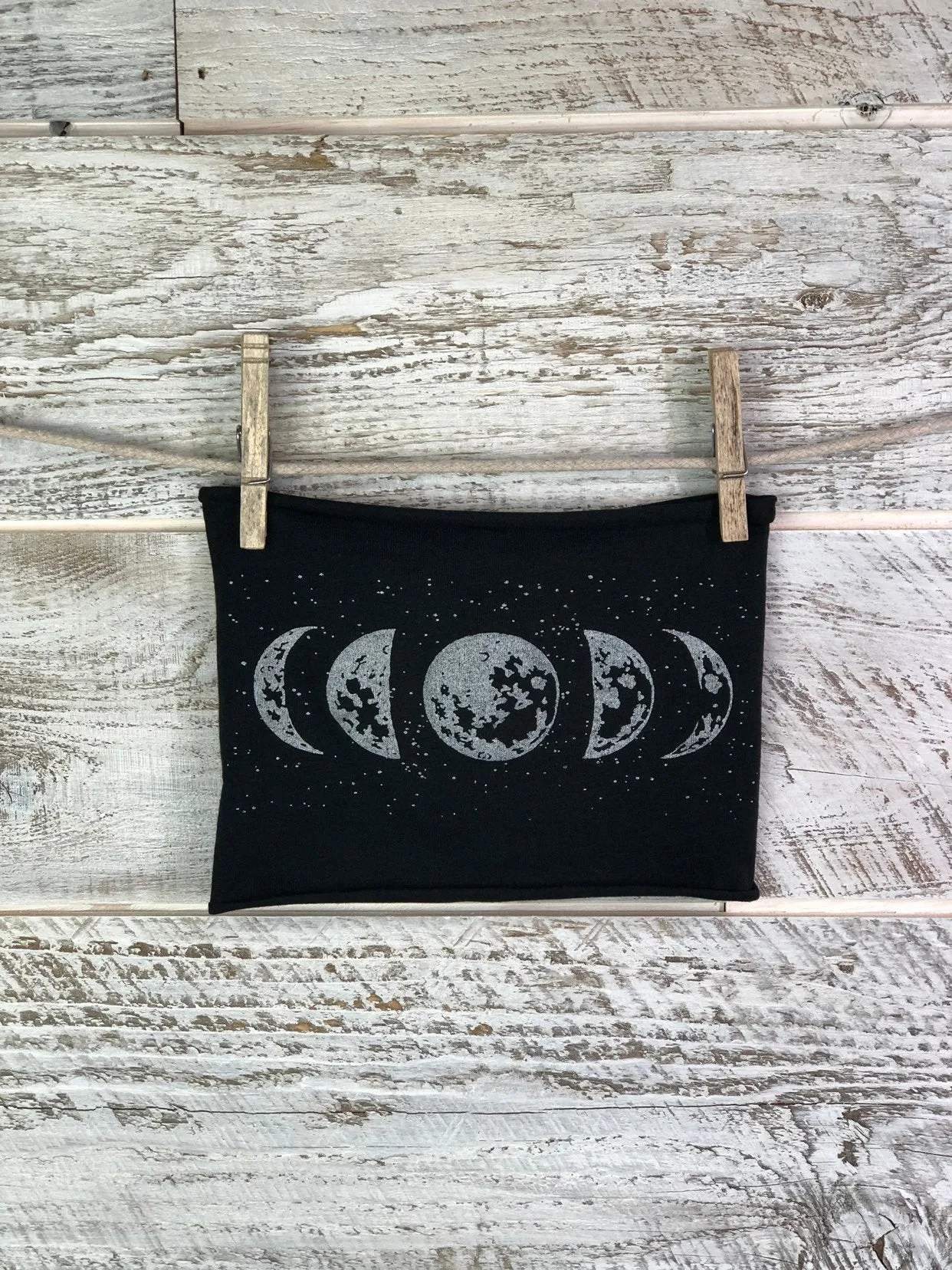 Moon Phase Headband - Black