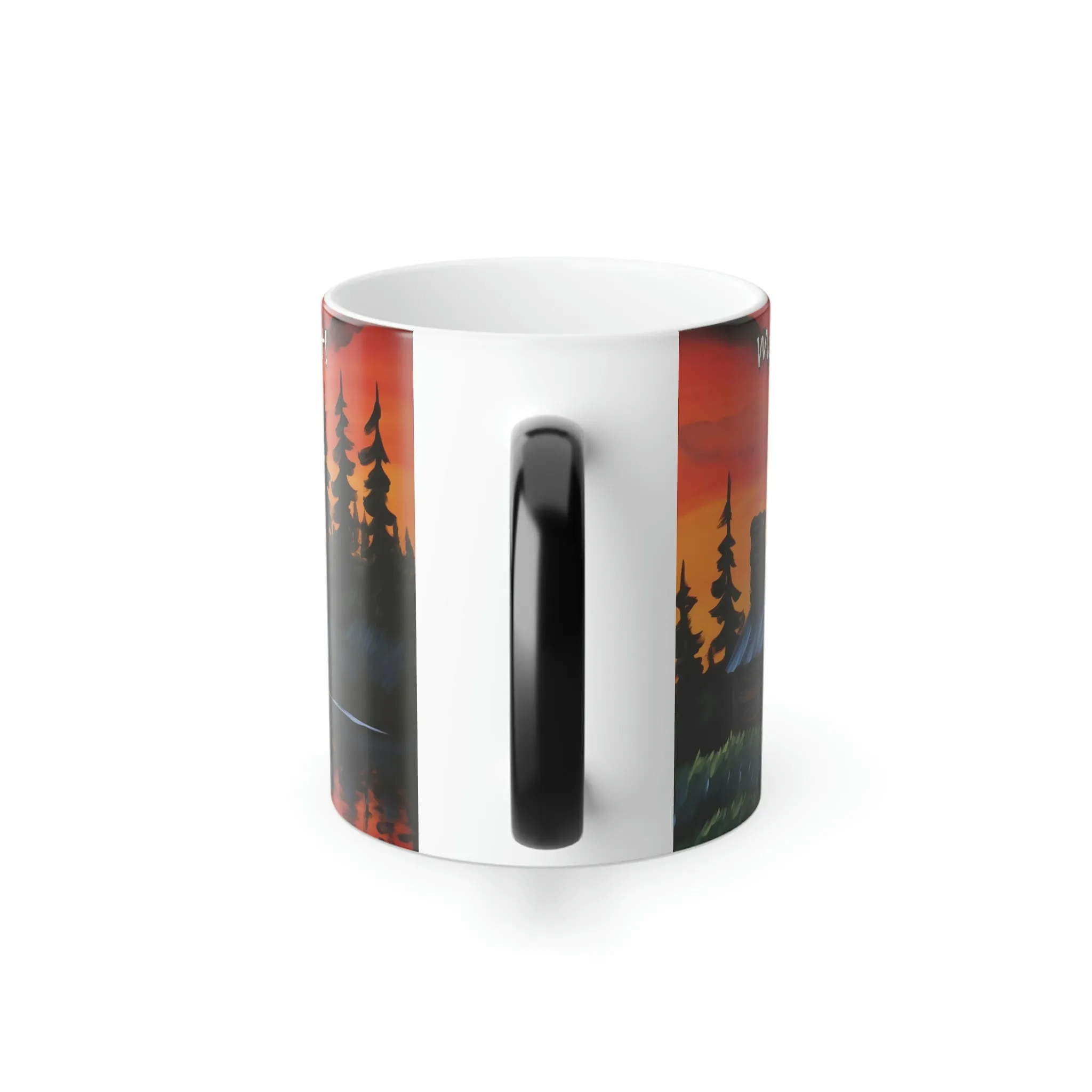 Mornings at Camp are the Best - Magic Mug - Perfect Gift for the Camper, Hiker, Lake House or as a House Warming Present