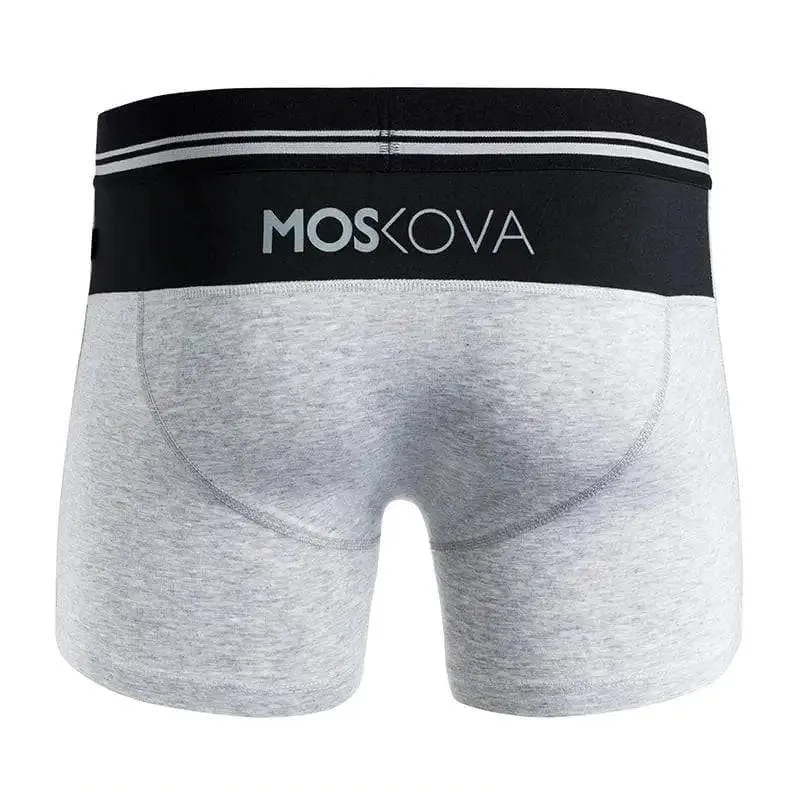 MOSKOVA Boxer M2 Cotton - Heather Grey