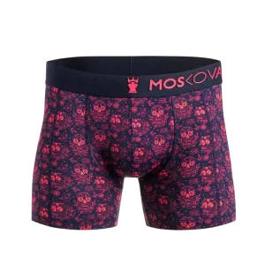 MOSKOVA BOXER M2S Polyamide Small-XXLarge Red Skulls