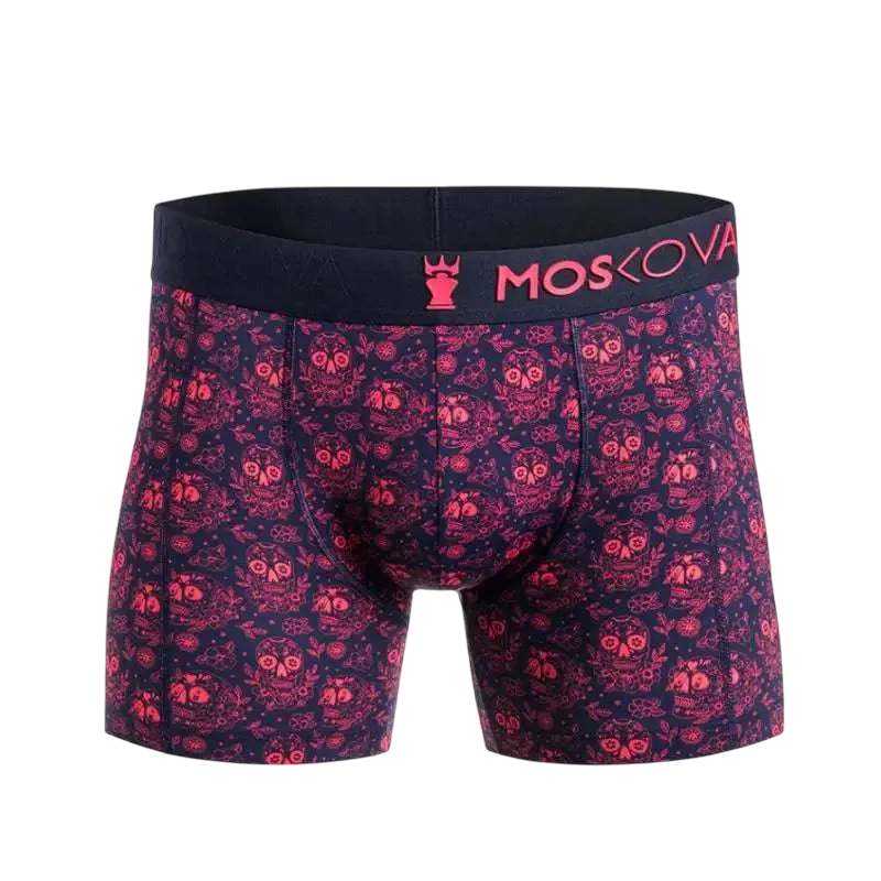 MOSKOVA BOXER M2S Polyamide Small-XXLarge Red Skulls