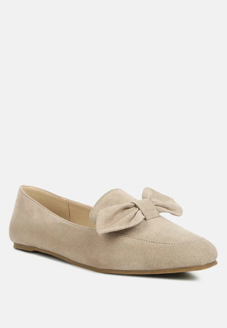 Remee Front Bow Loafers