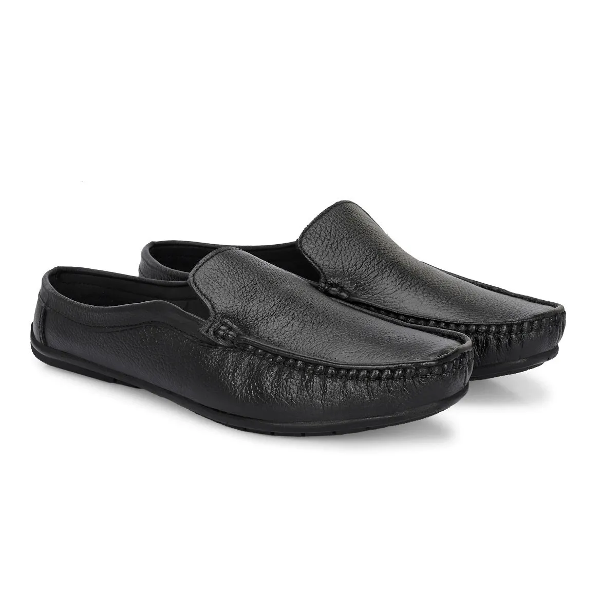 SeeandWear Open Back Leather Loafer