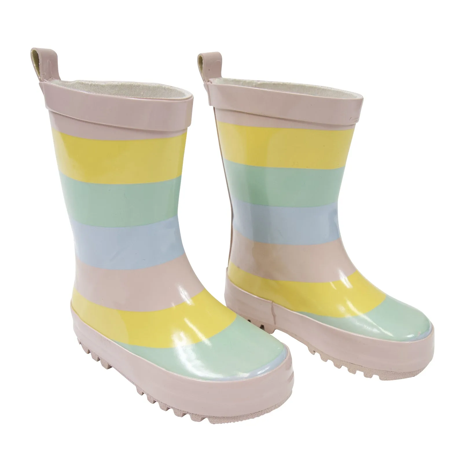 Stripe gumboots