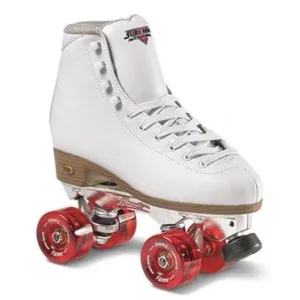 Sure-Grip Fame Avanti White Roller Skates