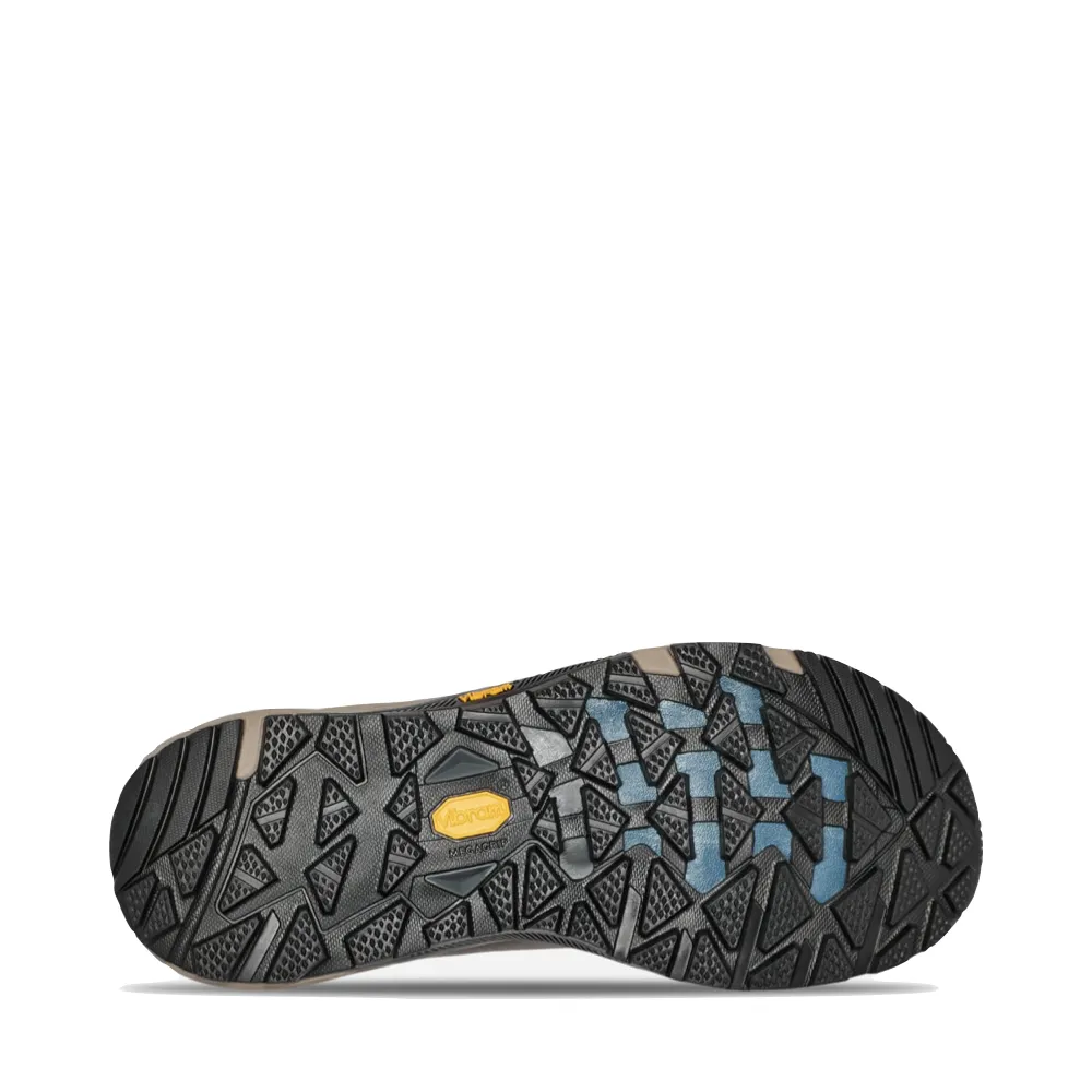 Teva Men's Grandview Low GTX Hiking Shoe in Dark Gull Grey/Blue Coral