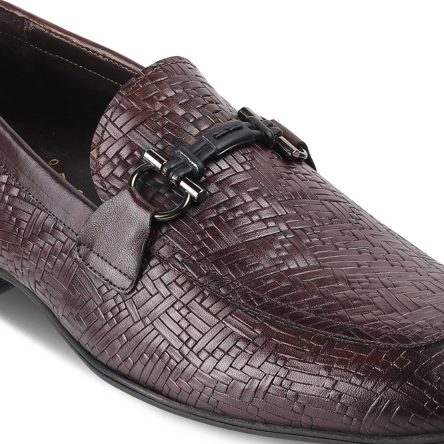 The Crint Tan Men's Leather Loafers