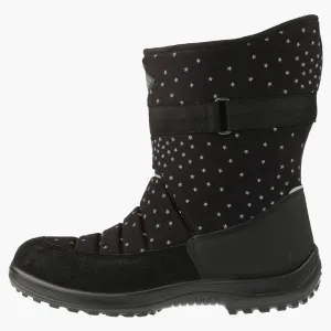 Winter boots Lumikki, Black Galaxy reflective