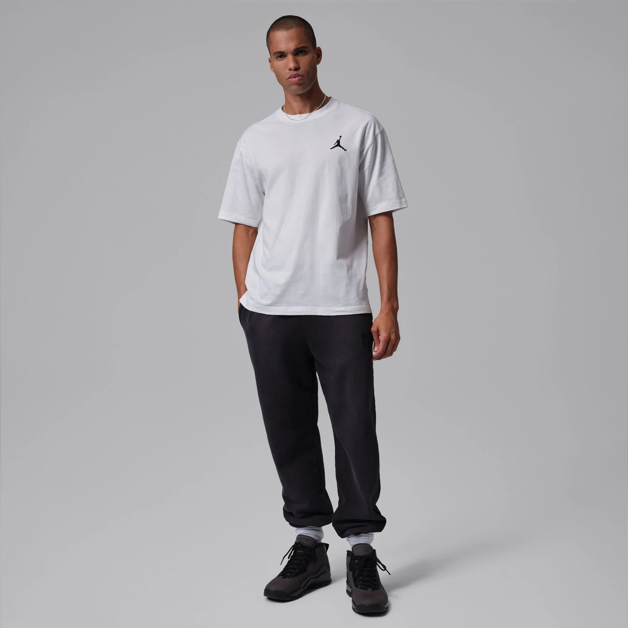 JORDAN EMBROIDERED JUMPMAN טי שירט - Image 5