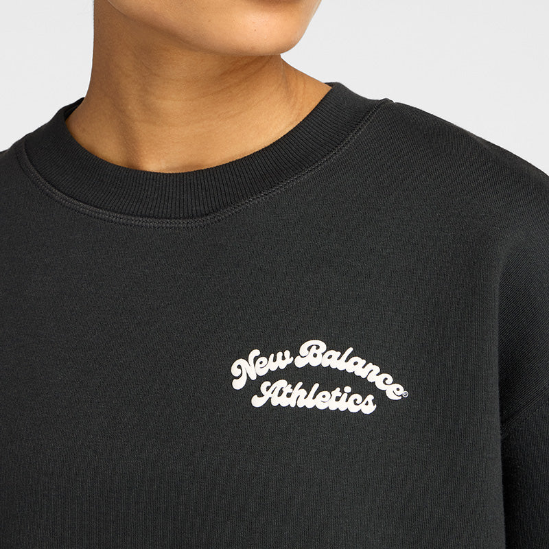 LINEAR HERITAGE FLEECE סווטשירט - Image 4