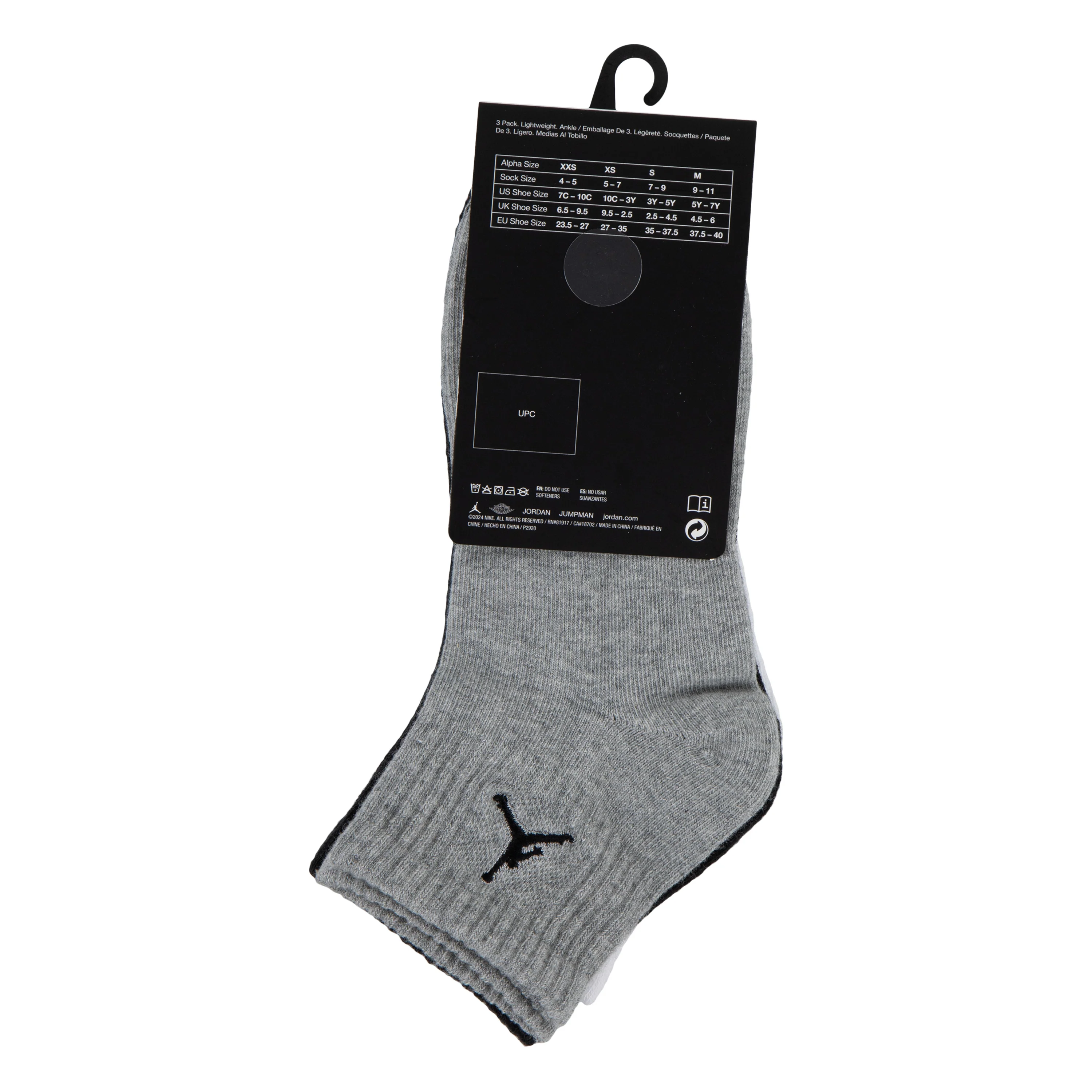 LIGHTWEIGHT DRI-FIT שלישיית גרביים - Image 2