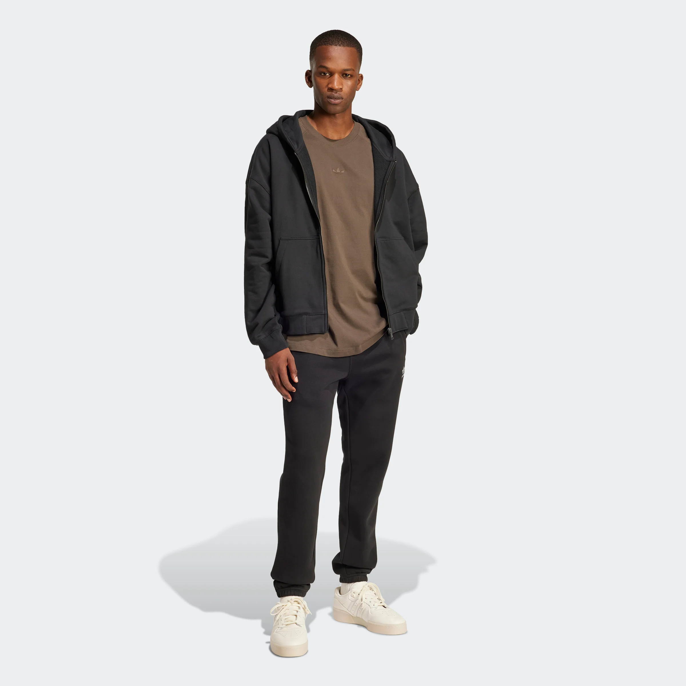 PREMIUM ESSENTIALS FULL-ZIP סווטשירט - Image 3