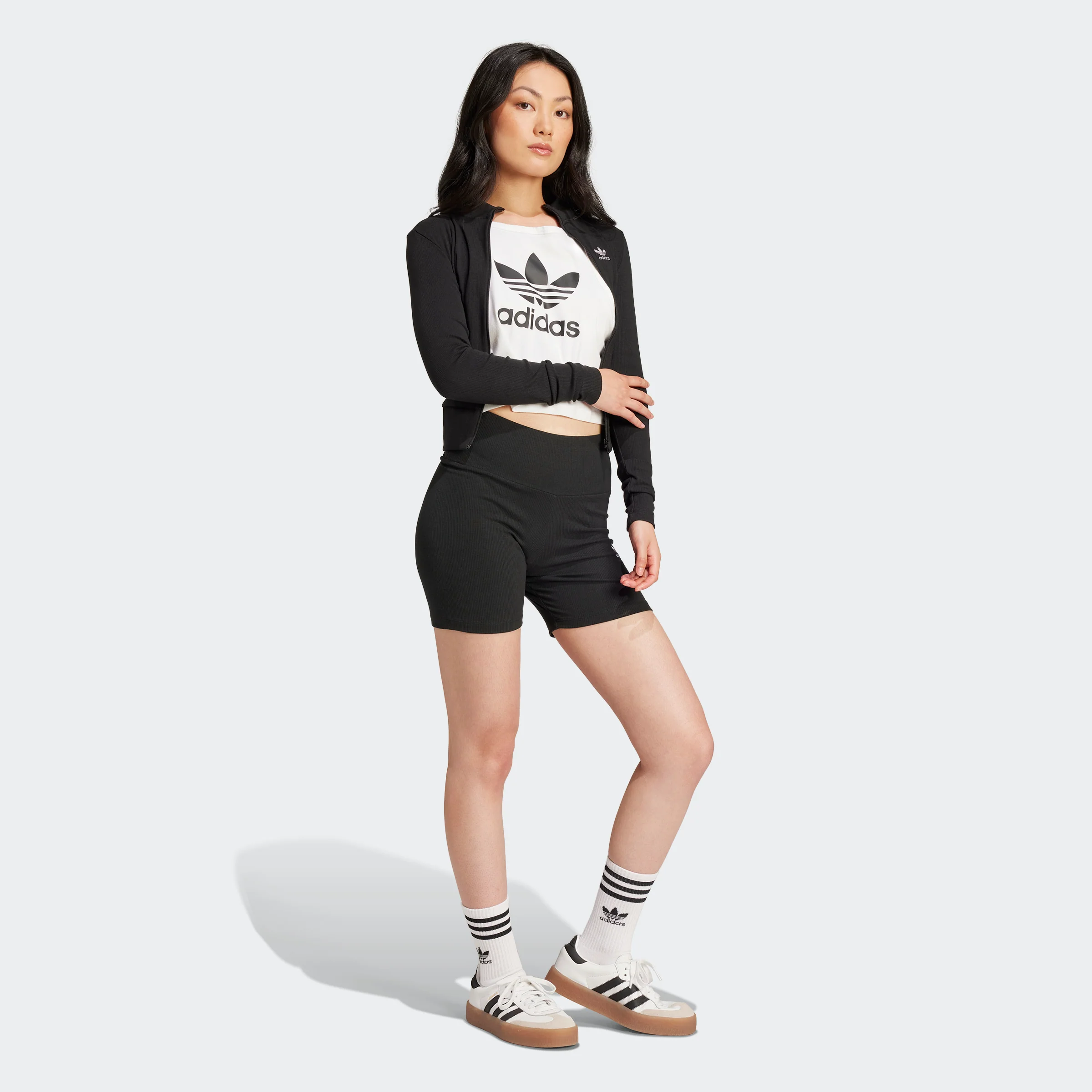 Essentials Ribbed טייץ בייקר - Image 2