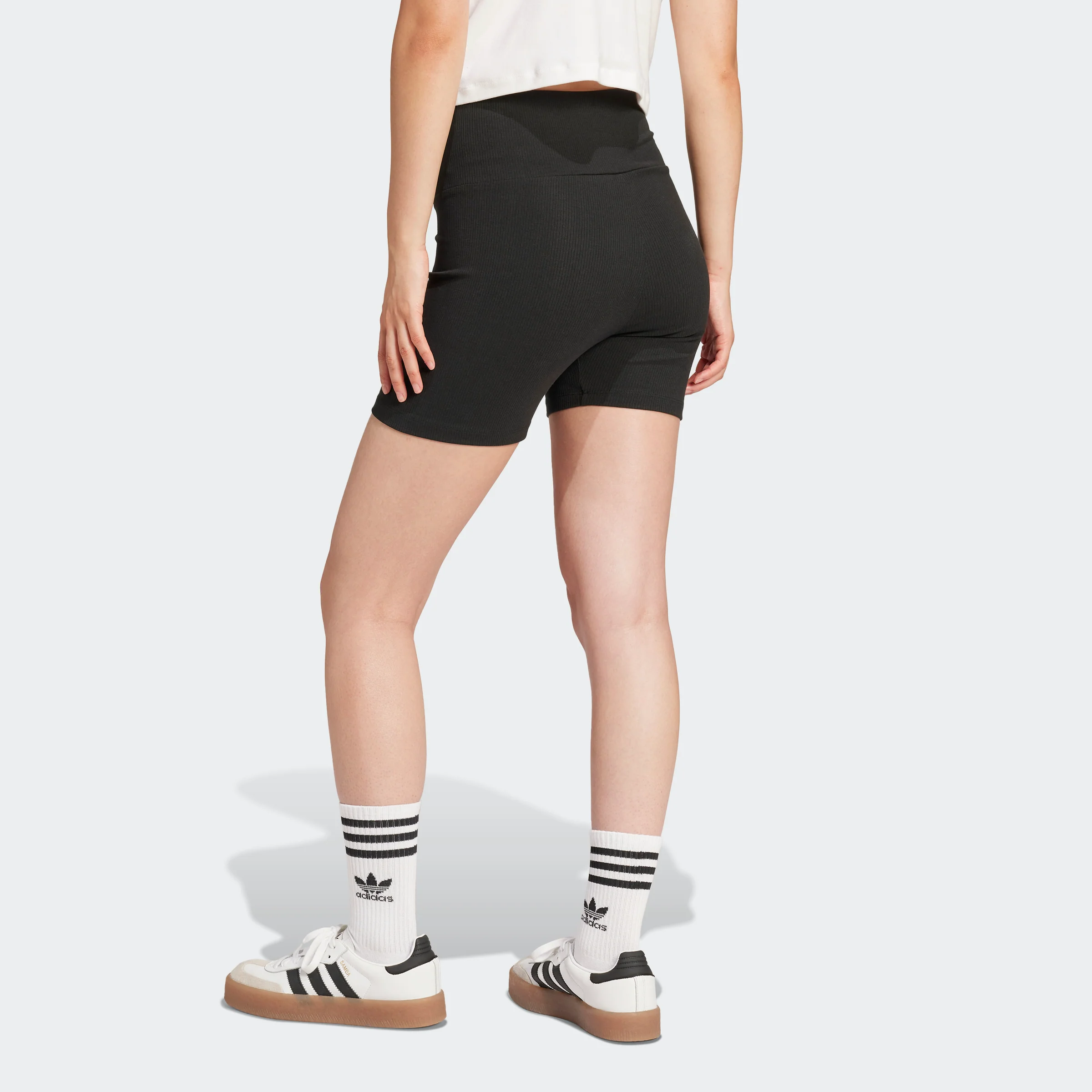 Essentials Ribbed טייץ בייקר - Image 3