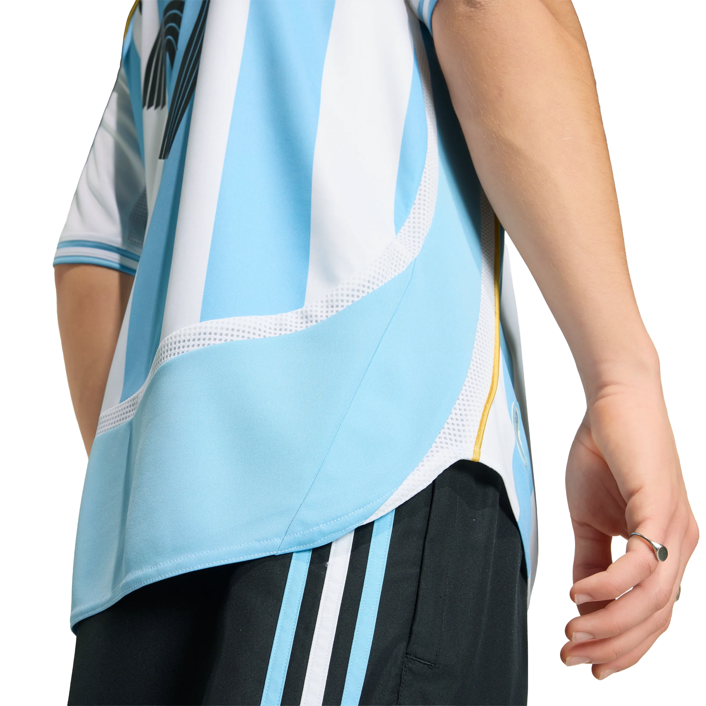 Argentina Home Jersey 2006 Messi טישרט - Image 5