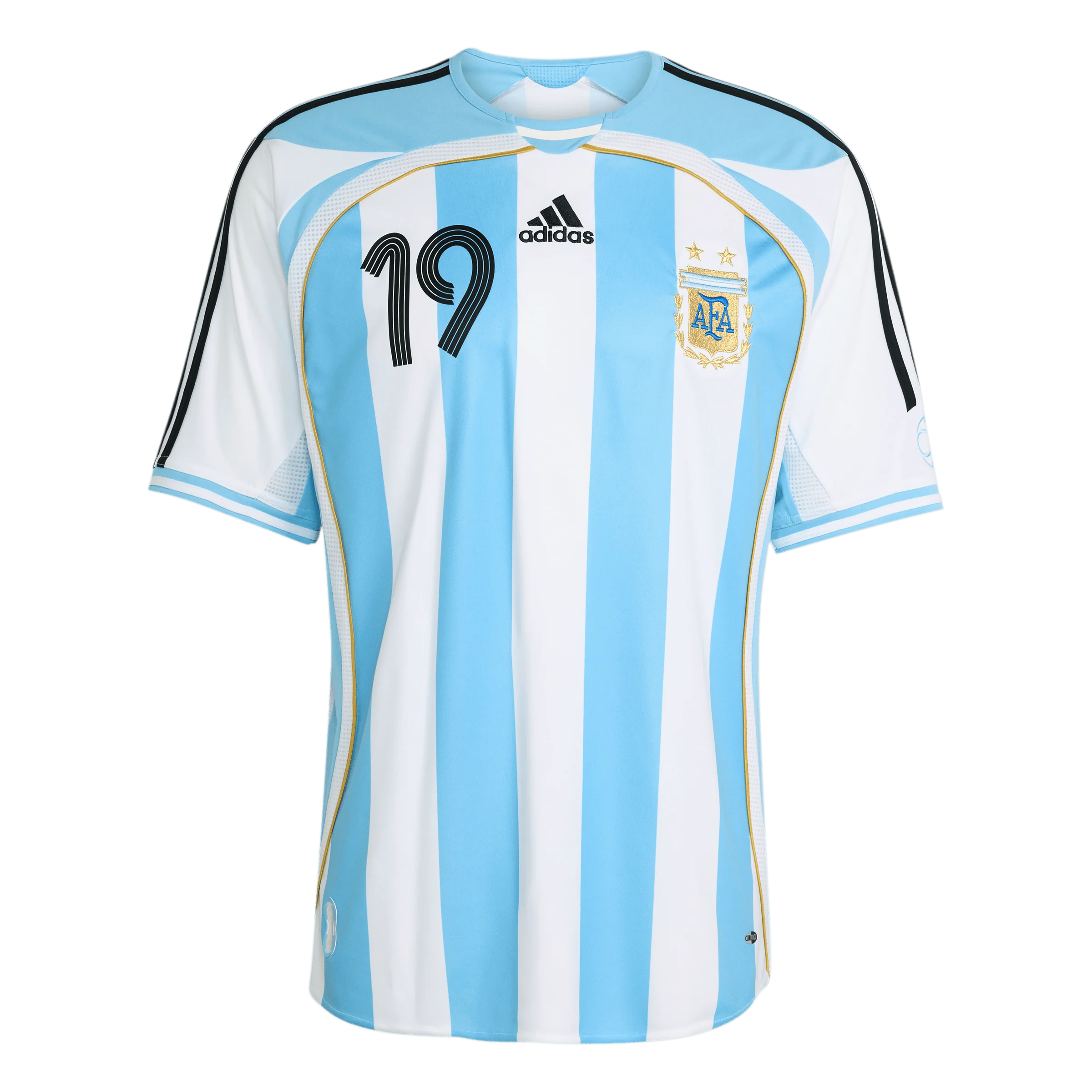 Argentina Home Jersey 2006 Messi טישרט - Image 6