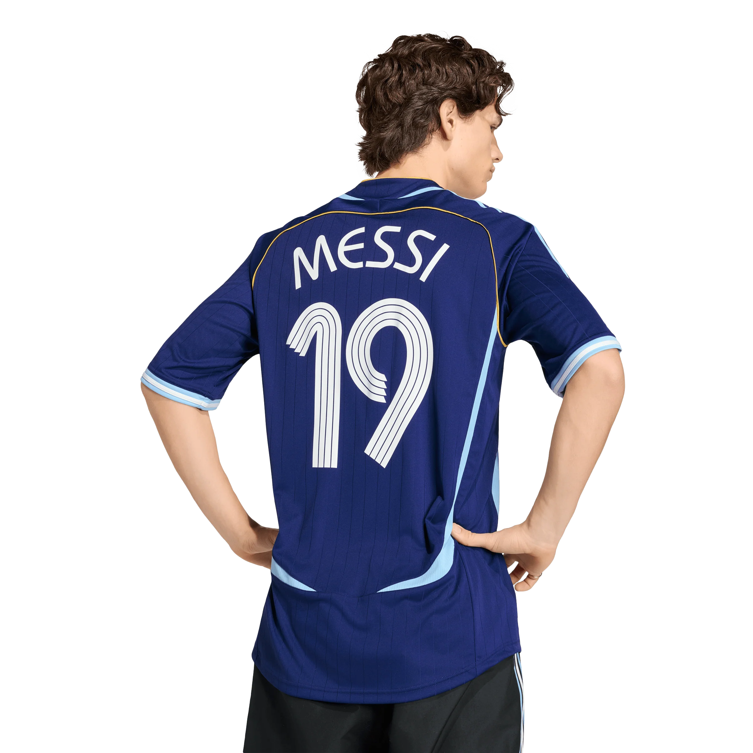 Argentina Away Jersey 2006 Messi טישרט - Image 4