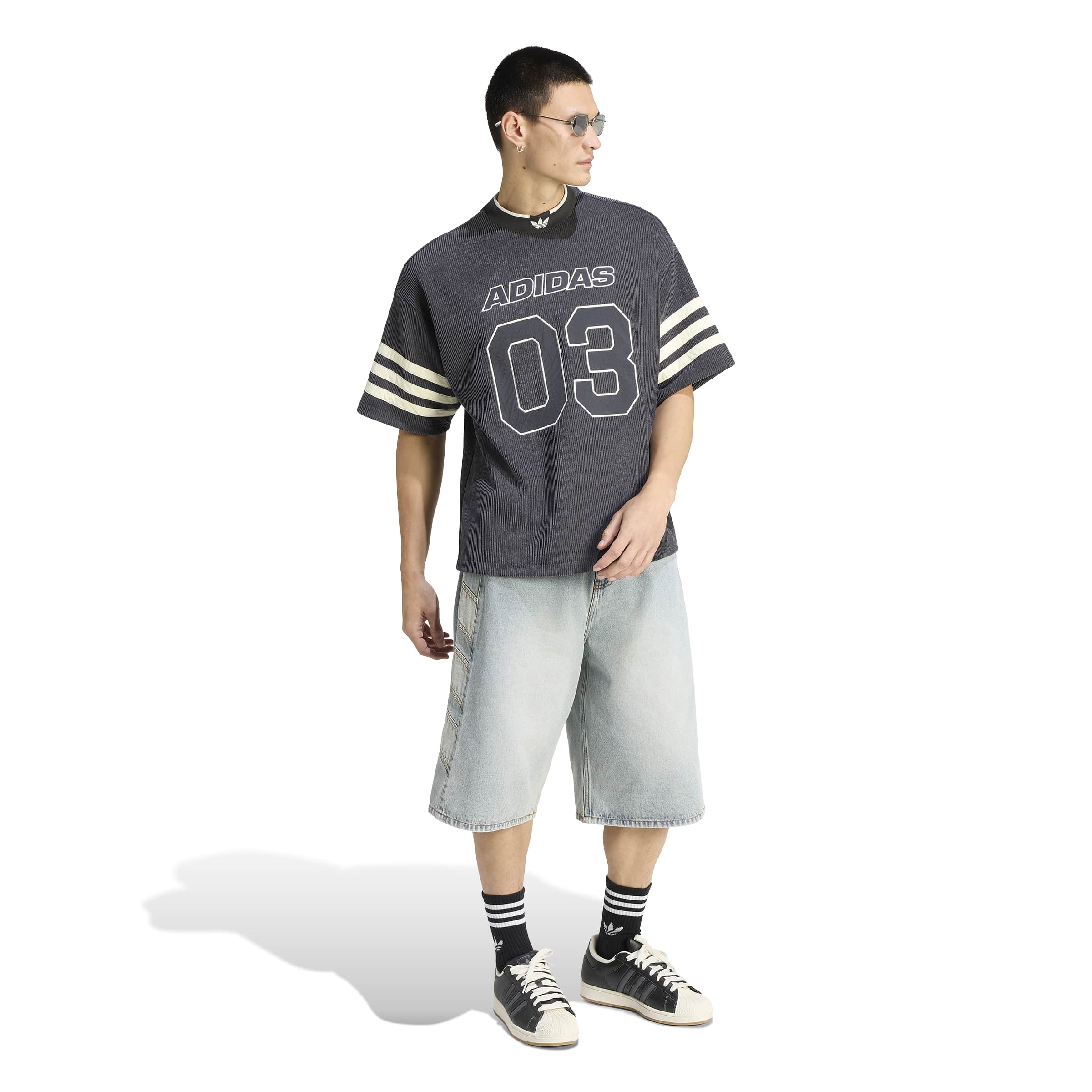 KNIT JERSEY טישרט - Image 2