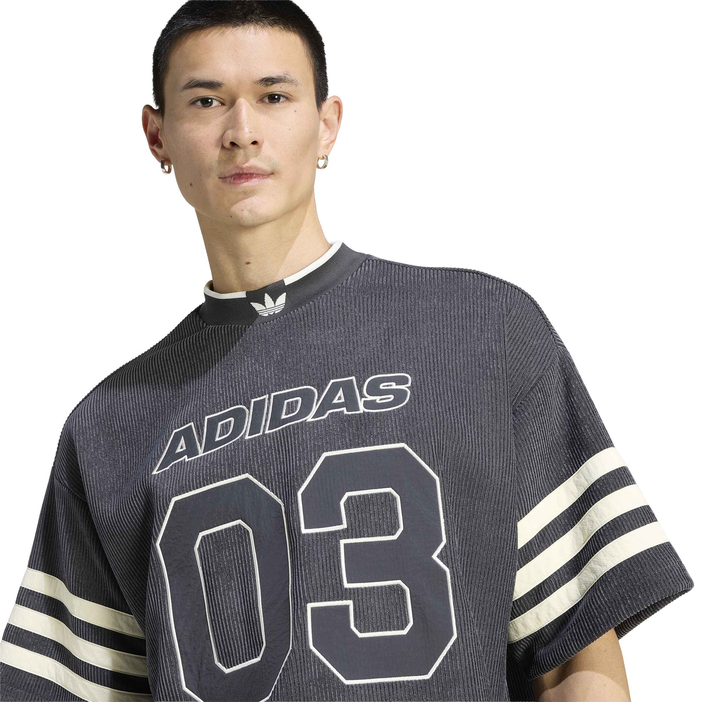 KNIT JERSEY טישרט - Image 3