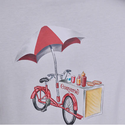 HOTDOG CART טישרט - Image 3