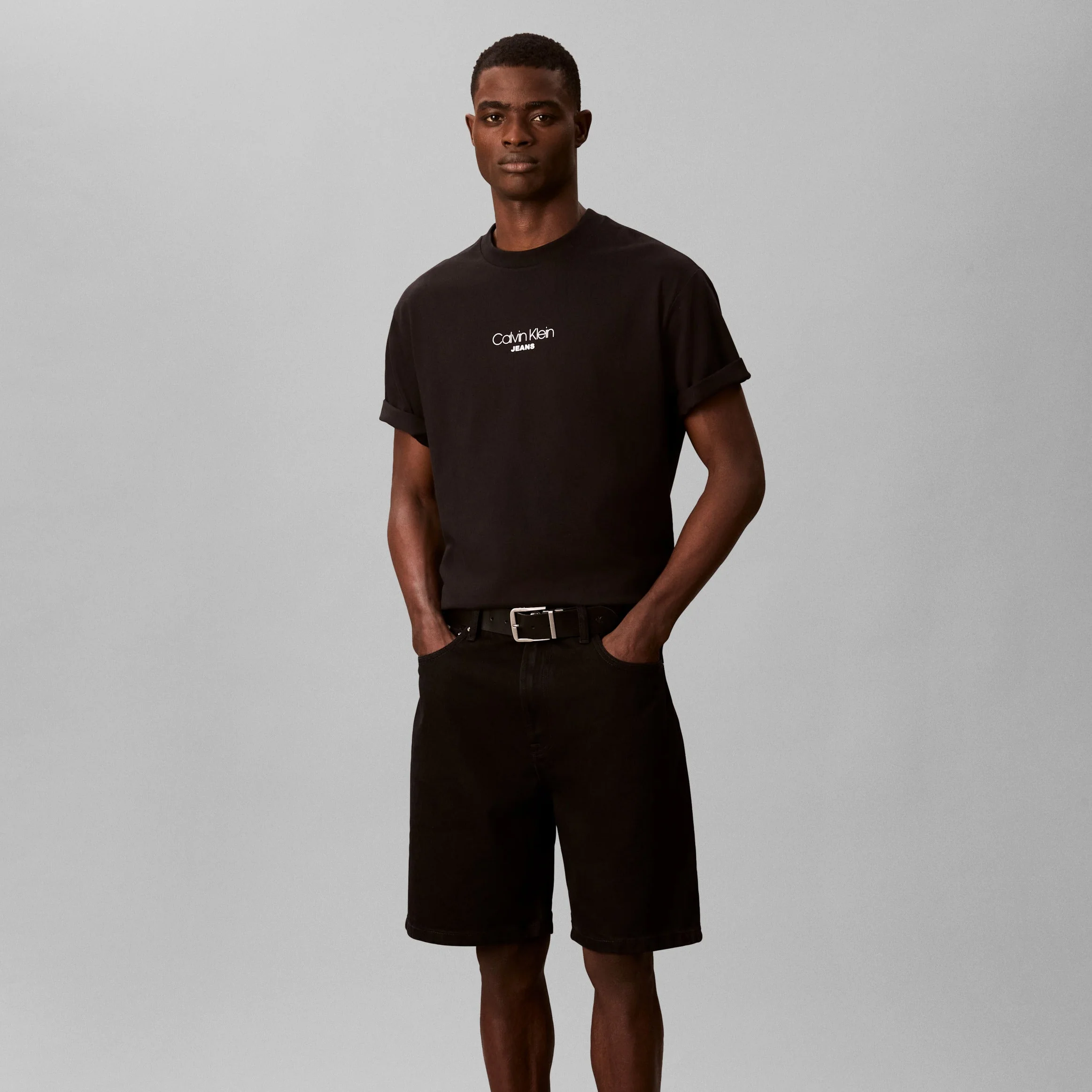 SS 16S RLXD FIT CKJ GRAPHIC TE טישרט - Image 2