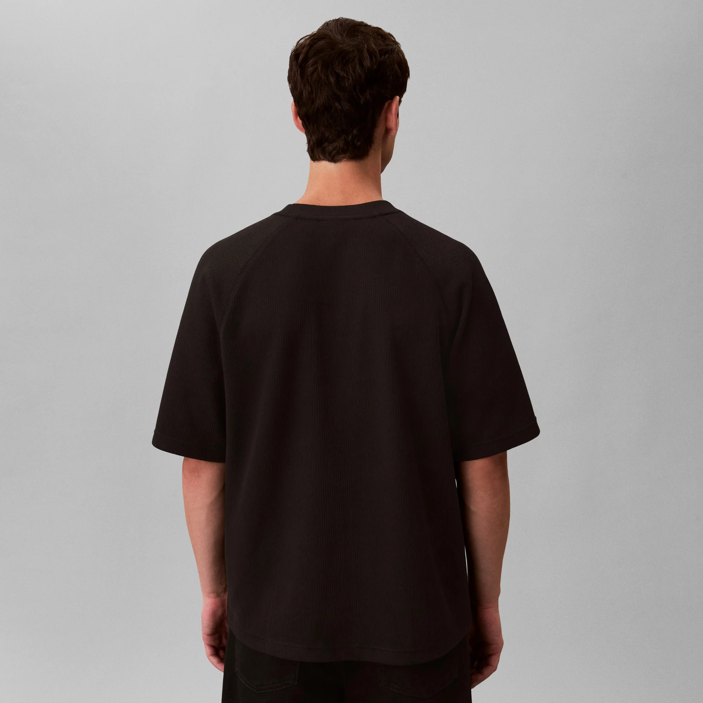 COZY FLATBACK RIB SS RELAXED T טישרט - Image 3