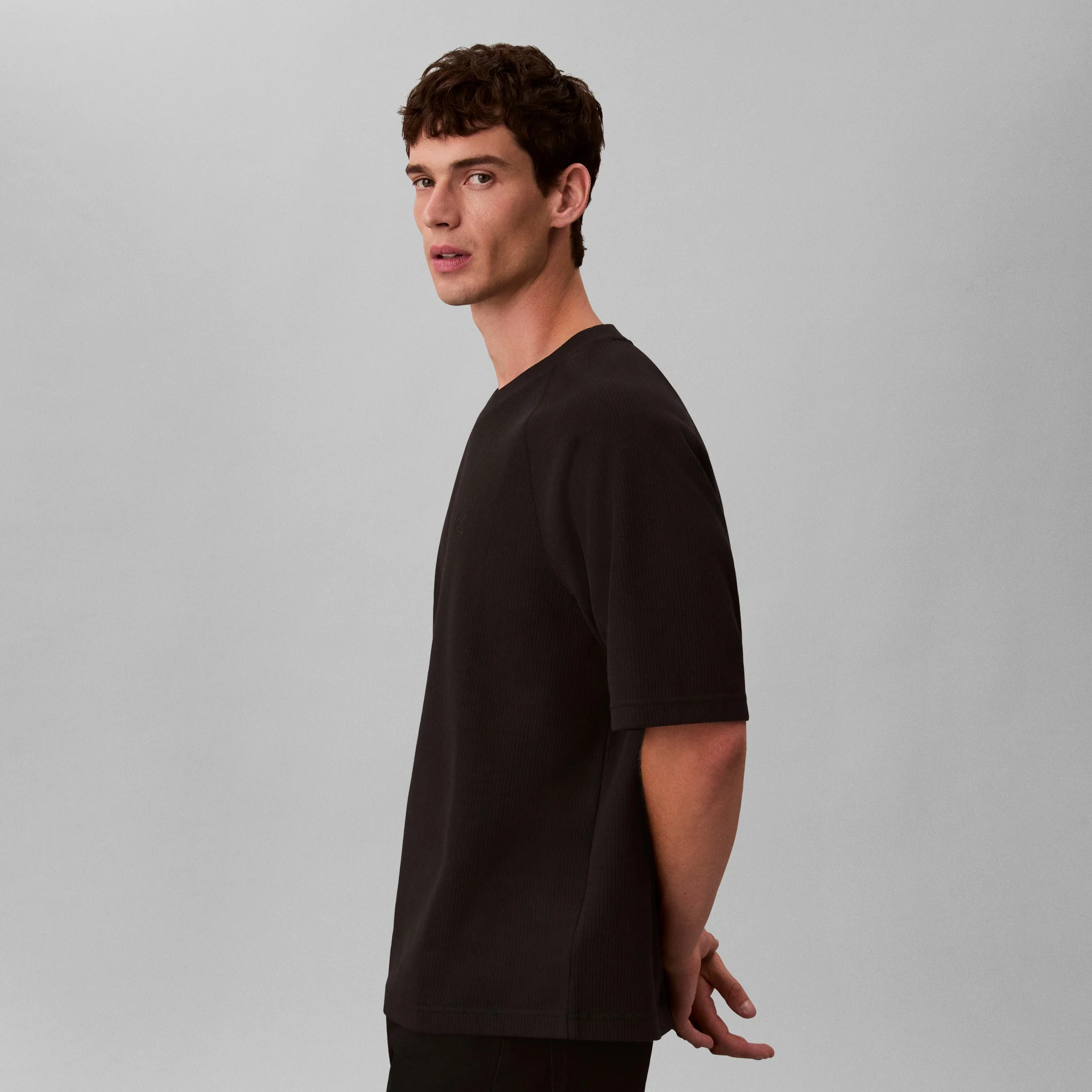 COZY FLATBACK RIB SS RELAXED T טישרט - Image 5