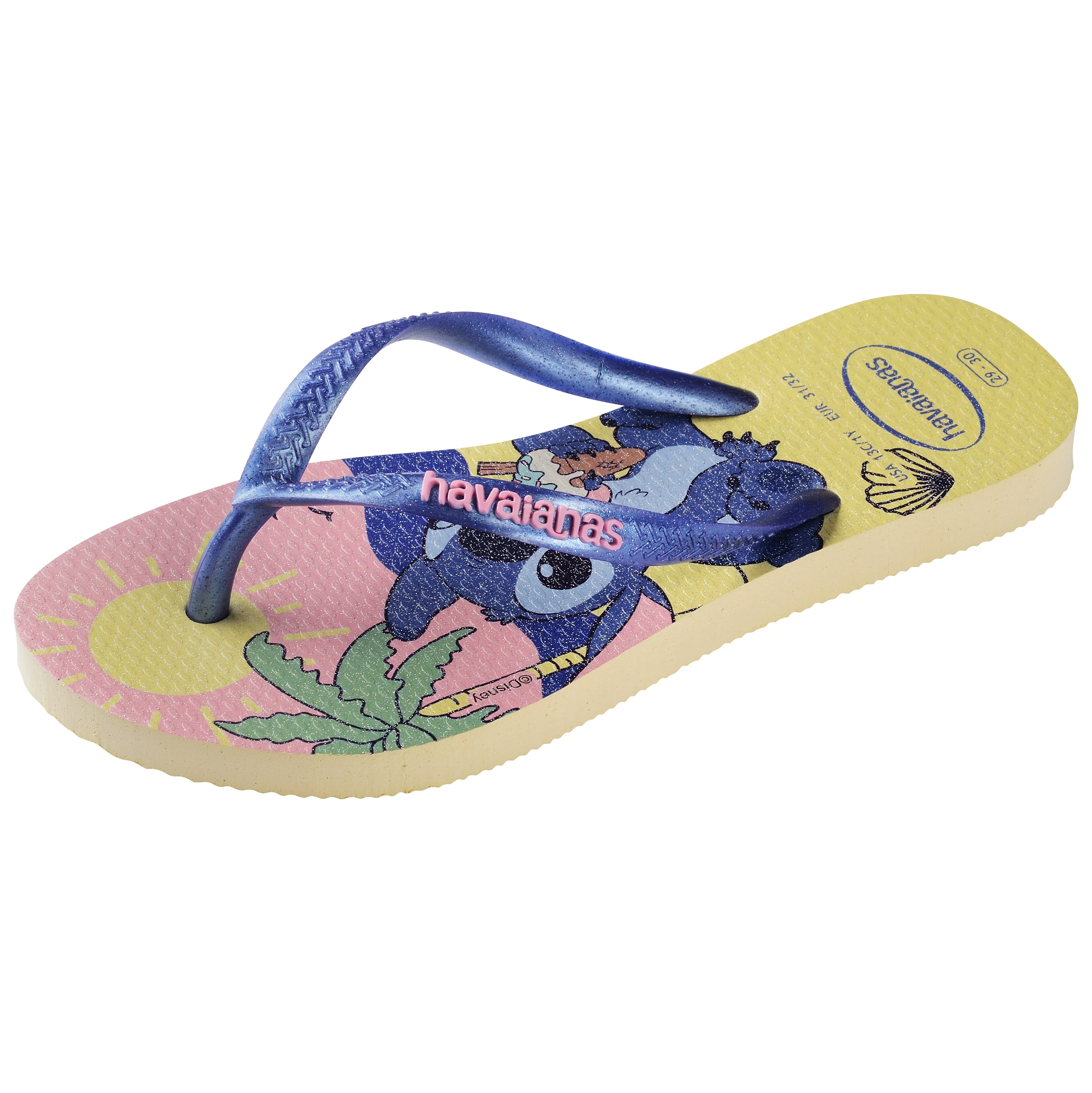 KIDS SLIM DISNEY CREAM כפכפי - Image 3