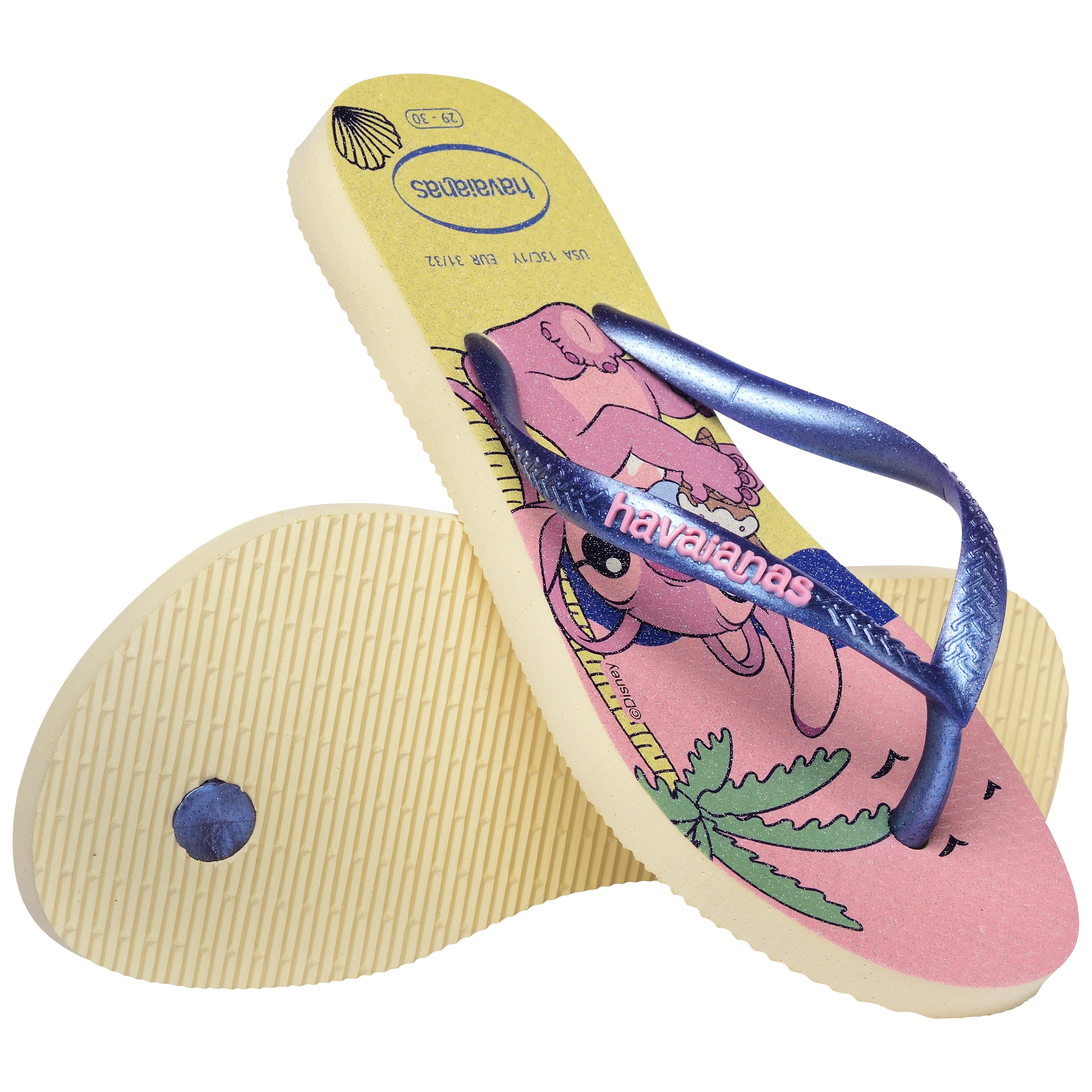 KIDS SLIM DISNEY CREAM כפכפי - Image 4